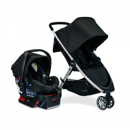 Britax B-Lively Stroller + B-safe Gen2  Infant Car Seat | Travel System Britax B-Lively Stroller + B-safe Gen2  Infant Car Seat | Travel System